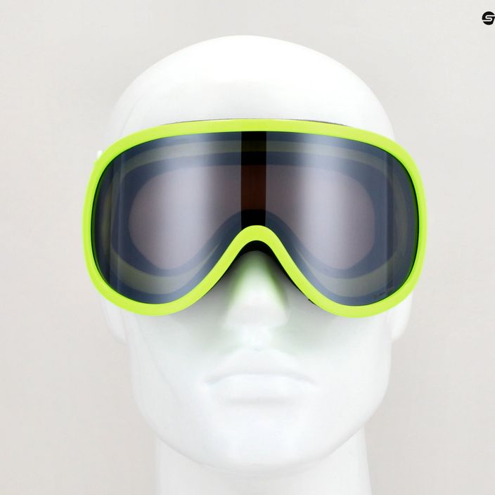 Detské lyžiarske okuliare POC POCito Retina fluorescent yellow/green/clarity pocito 10
