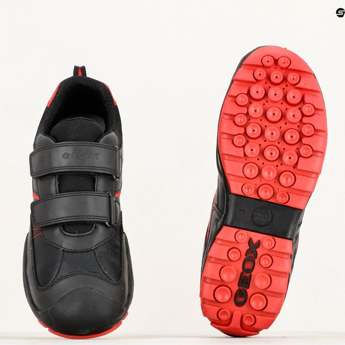 Juniorská obuv Geox New Savage black/red 15