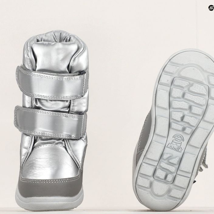 Detské trekové topánky Kamik Snowcutie silver 10