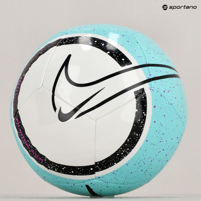 Futbalová lopta Nike Phantom HO23 hyper turquoise/white/fuchsia dream/black veľkosť 5 5