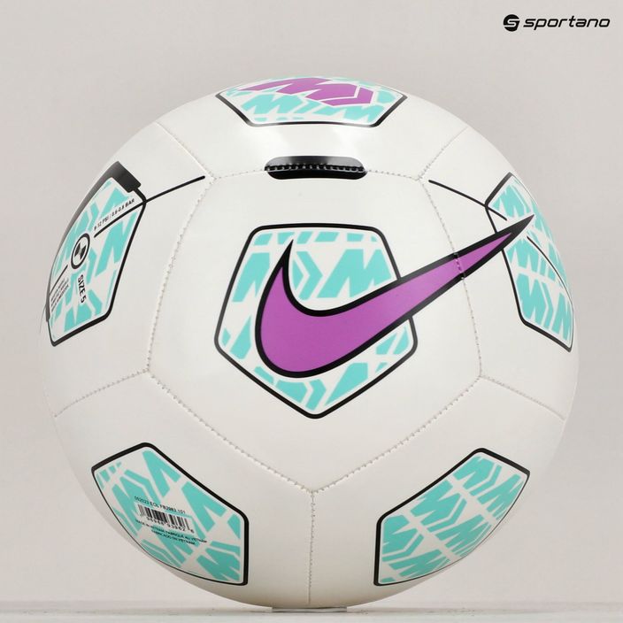 Futbalová lopta Nike Mercurial Fade white/hyper turquoise/fuchsia dream football size 5 5