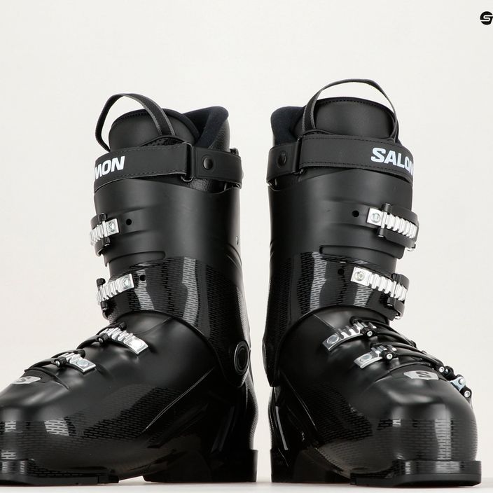 Pánske lyžiarske topánky Salomon Select Wide Cruise 70 black/beluga/acid green 9