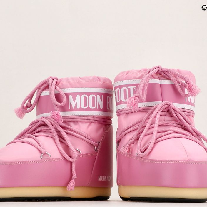 Dámske snehové topánky Moon Boot Icon Low Nylon pink 12