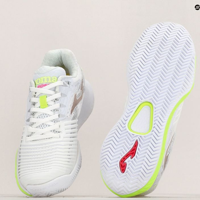Dámska tenisová obuv Joma T.Point bielo-zelená TPOILS2302T 8