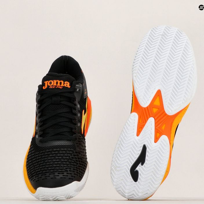 Pánska tenisová obuv Joma Ace P black/orange 8