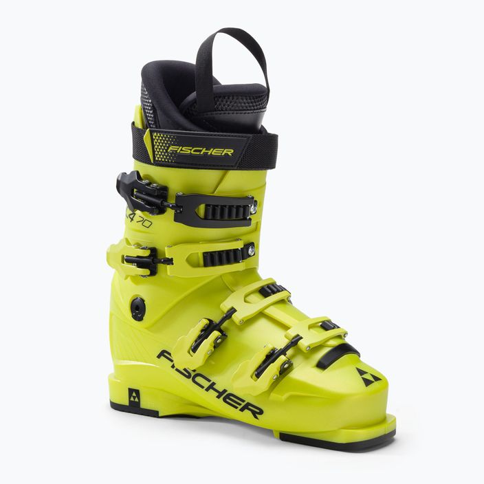 Detské lyžiarske topánky Fischer RC4 70 JR yellow U19018