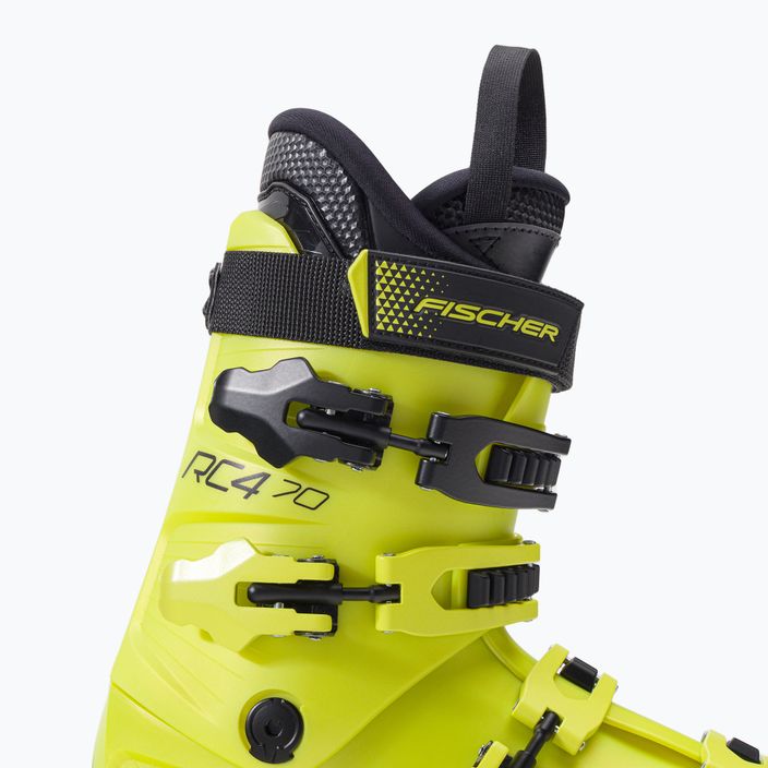 Detské lyžiarske topánky Fischer RC4 70 JR yellow U19018 7