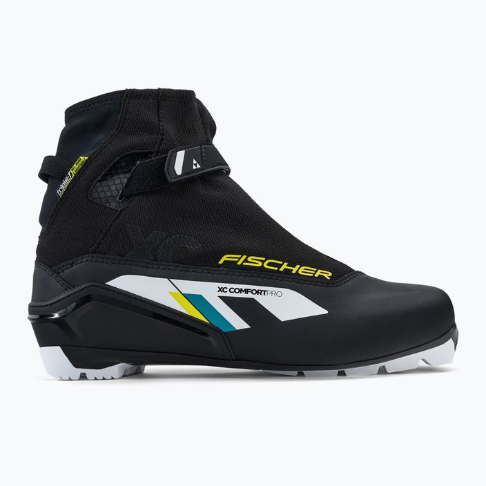 Topánky na bežecké lyžovanie Fischer XC Comfort Pro čierno-žlté S292 2
