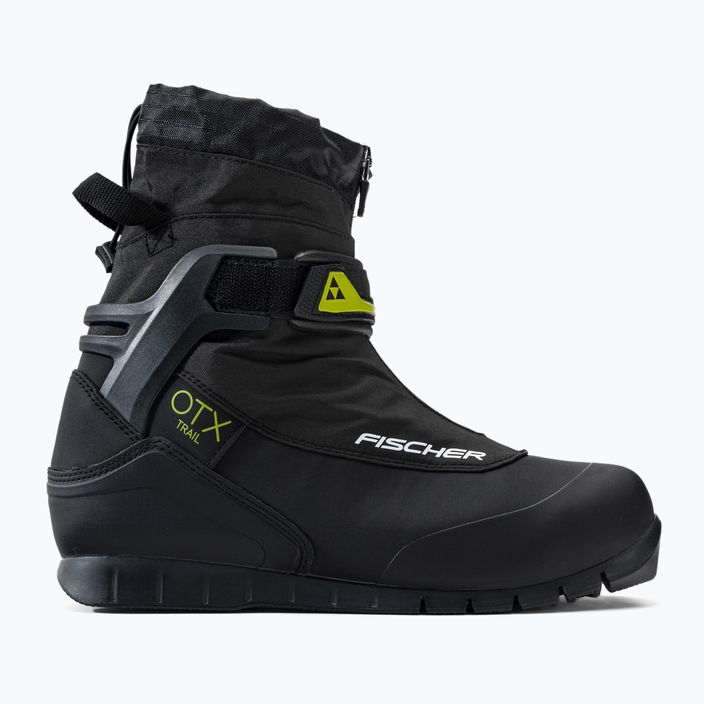 Topánky na bežecké lyžovanie Fischer OTX Trail čierno-žlté S35421,41 2