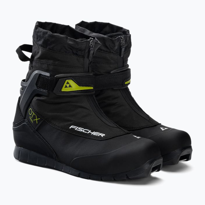 Topánky na bežecké lyžovanie Fischer OTX Trail čierno-žlté S35421,41 4
