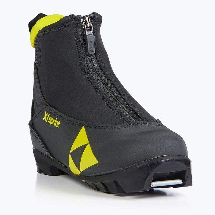 Detské topánky na bežecké lyžovanie Fischer XJ Sprint čierno-žlté S4821,31 11