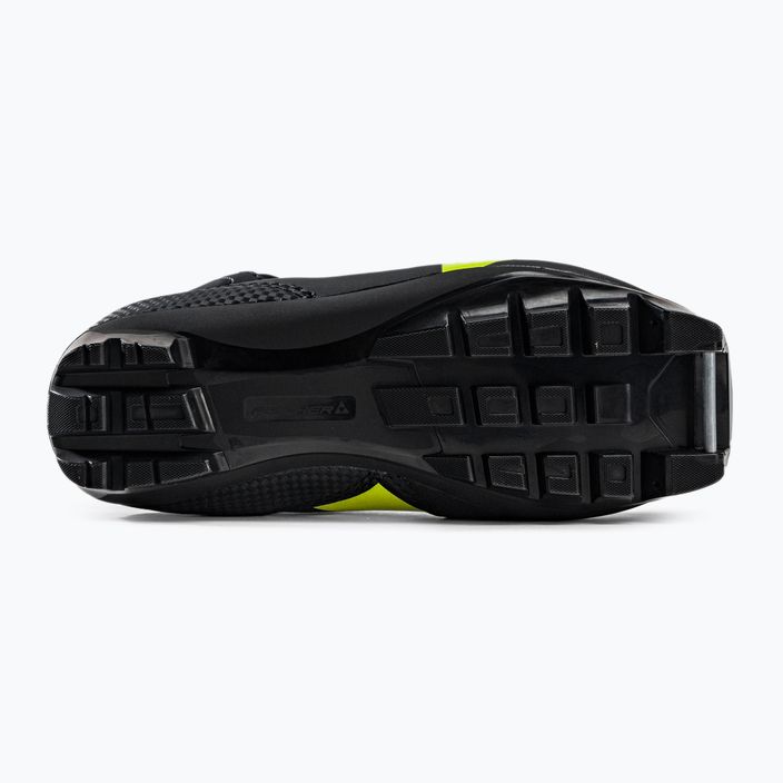 Detské topánky na bežecké lyžovanie Fischer XJ Sprint čierno-žlté S4821,31 5