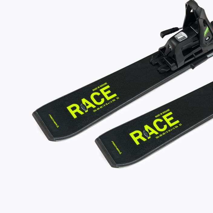 Detské zjazdové lyže Fischer RC4 Race Jr + FS4 CA Jrs black A19422 T8622 9
