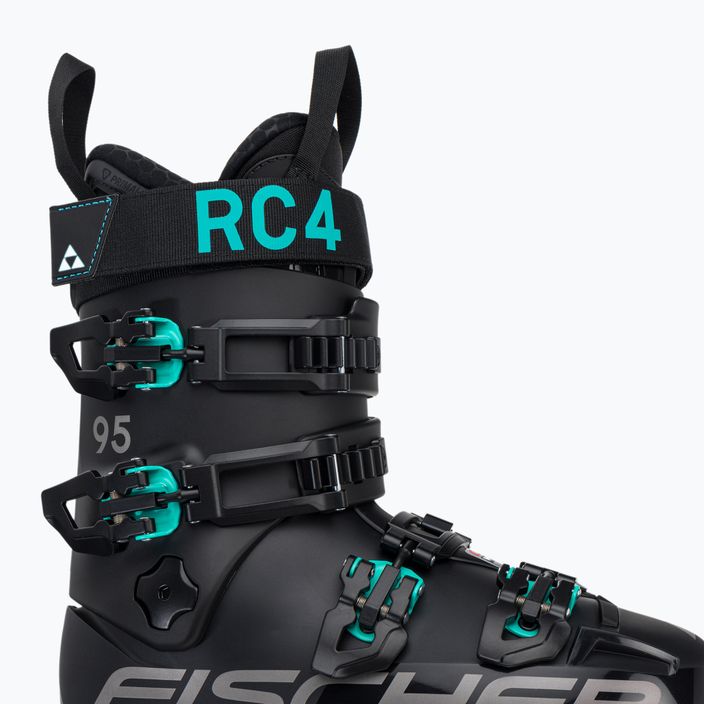 Dámske lyžiarske topánky Fischer The Curv 95 Vac Gw čierne 6
