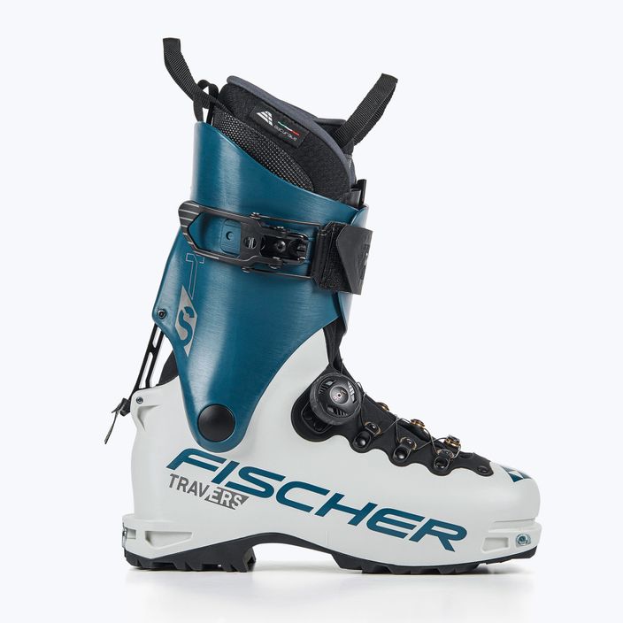 Dámske lyžiarske topánky Fischer Travers TS bielo-modré U18222 9