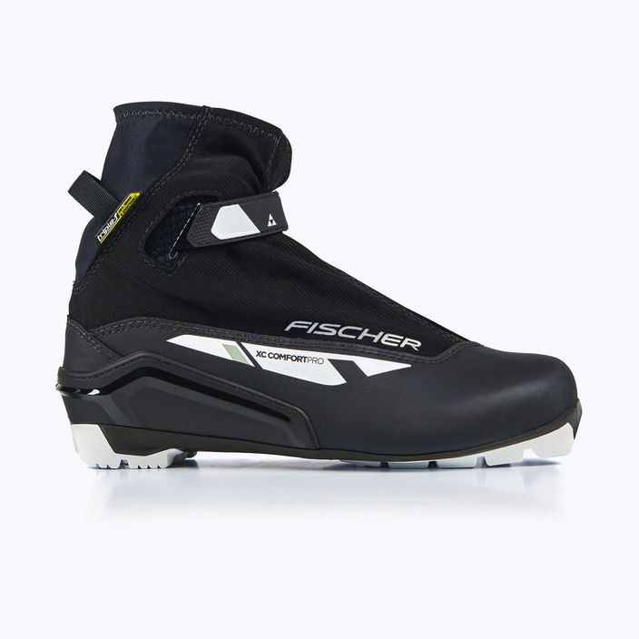 Fischer XC Comfort Pro black/white/yellow - topánky na bežecké lyžovanie 8