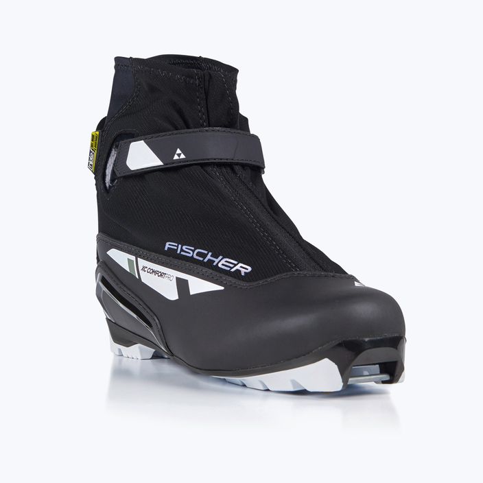 Fischer XC Comfort Pro black/white/yellow - topánky na bežecké lyžovanie 10