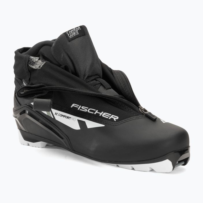 Fischer XC Comfort Pro black/white/yellow - topánky na bežecké lyžovanie 7