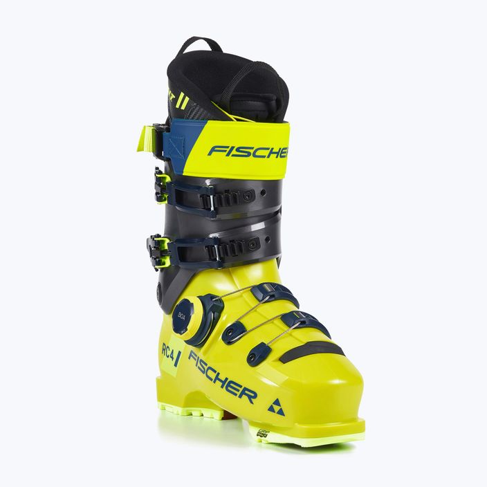 Pánske lyžiarske topánky Fischer RC4 PRO MV GW BOA ZF CFC yellow/carbon 8