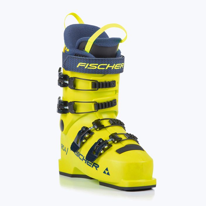 Detské lyžiarske topánky Fischer RC4 65 JR yellow/yellow 8