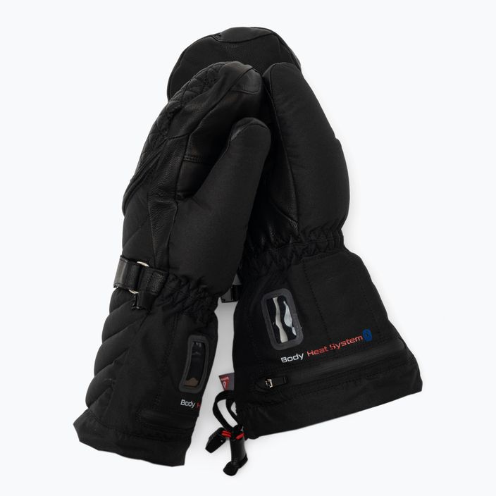 Dámske vyhrievané lyžiarske rukavice Lenz Heat Glove 6th Finger Cap Mittens black 126