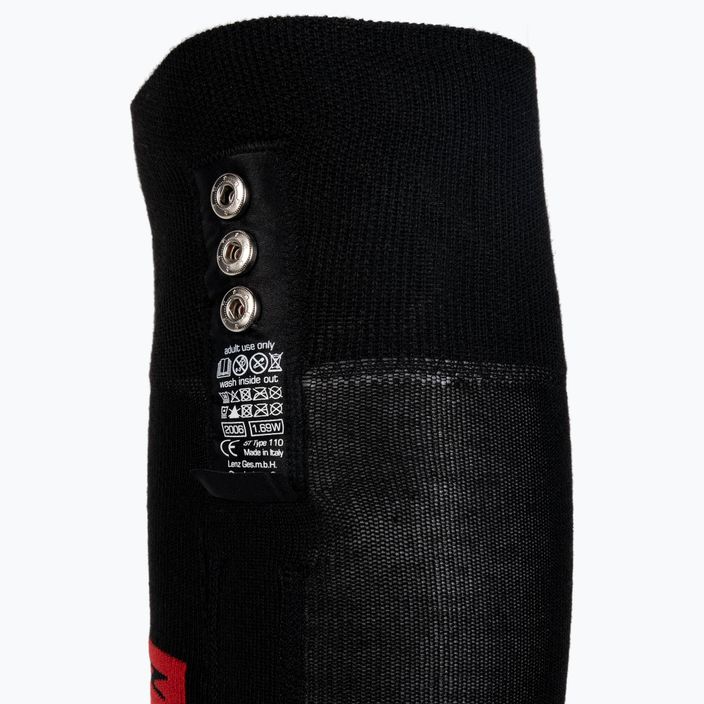 LENZ Set Heat Sock 5.0 Toe Cap + Lithium Pack RCB black 1200 4