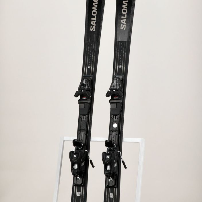 Zjazdové lyže Salomon S/Max 8 LTD + M10 GW black/silver met. 8