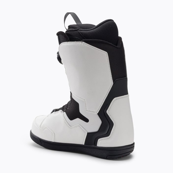 Pánske topánky na snowboard DEELUXE Id Dual Boa white/black 572115-1000 2