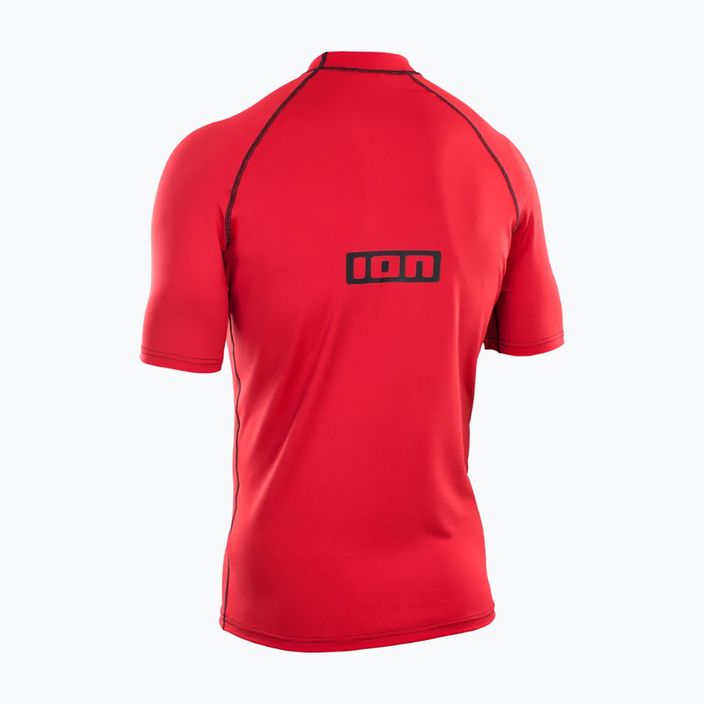 Pánske plavecké tričko ION Lycra Promo červené 2