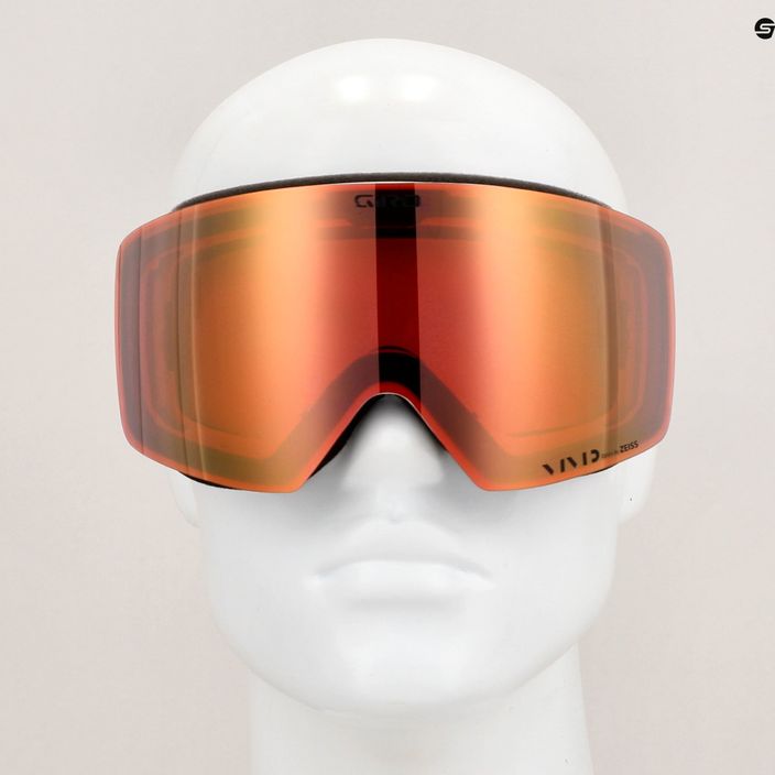 Dámske lyžiarske okuliare Giro Contour RS white craze/vivid rose gold/vivid infrared 7