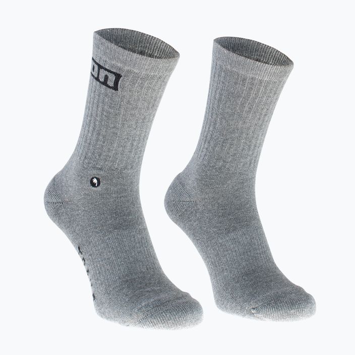 Cyklistické ponožky ION Logo sivé 47220-5876 4