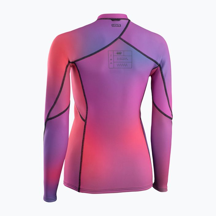 Dámske plavkové tričko ION Neo Top 2/2 fialová/ružová 48233-4220 2