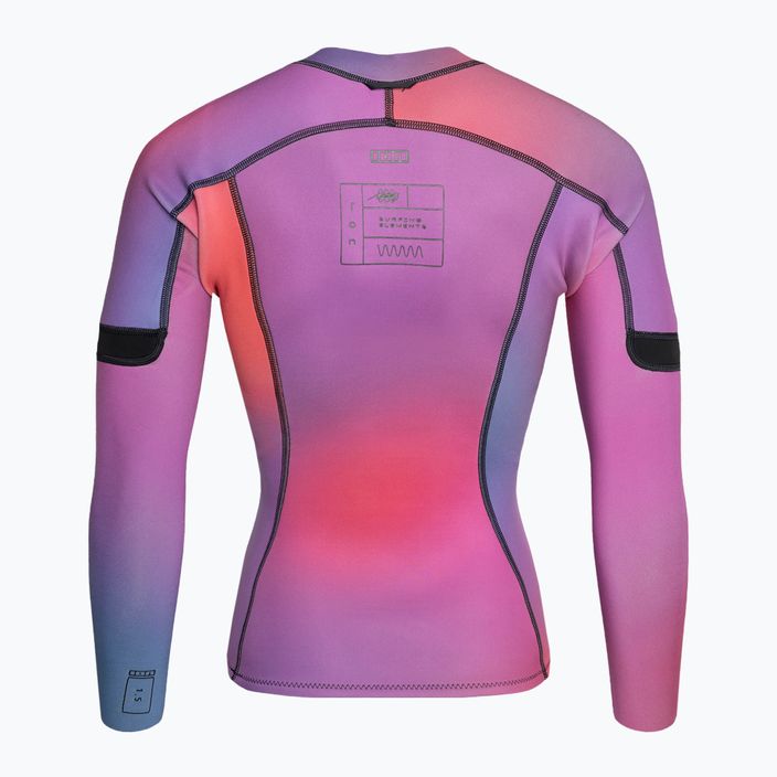 Dámske plavecké tričko ION Neo Zip Top 1.5 purple/pink 48233-4222 2