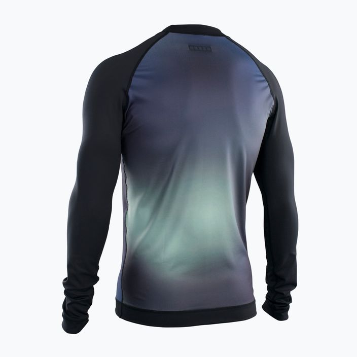 Pánske plavecké tričko ION Lycra Maze čierno-modré 48232-4230 2