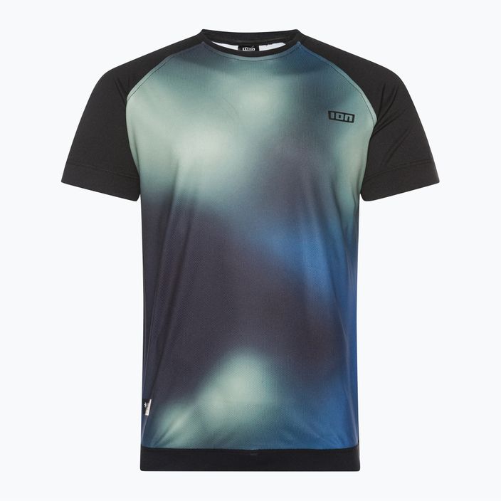 Pánske plavecké tričko ION Wetshirt čierno-modré 48232-4261