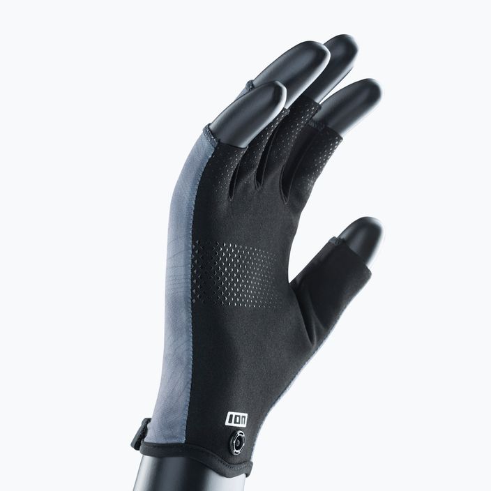 ION Amara Poloprsté rukavice na vodné športy čierno-šedé 48230-4140 6