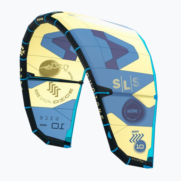 DUOTONE Dice SLS kite kitesurfing žlto-modrá 44230-3012