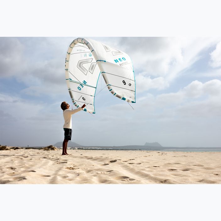 DUOTONE kite kitesurfing Neo Concept Blue 2024 undyed white 8