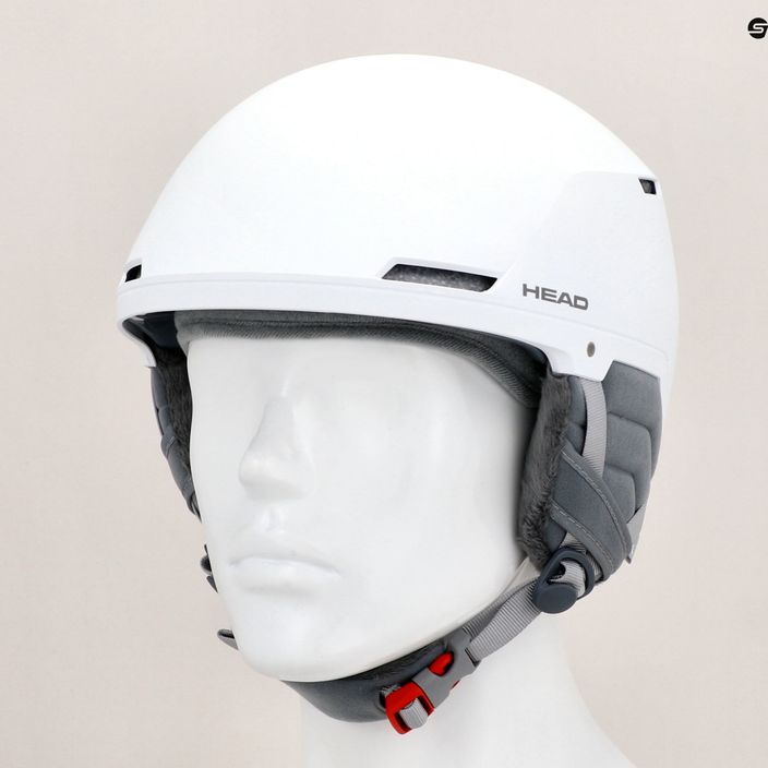 Dámska lyžiarska prilba HEAD Compact Evo W white 8