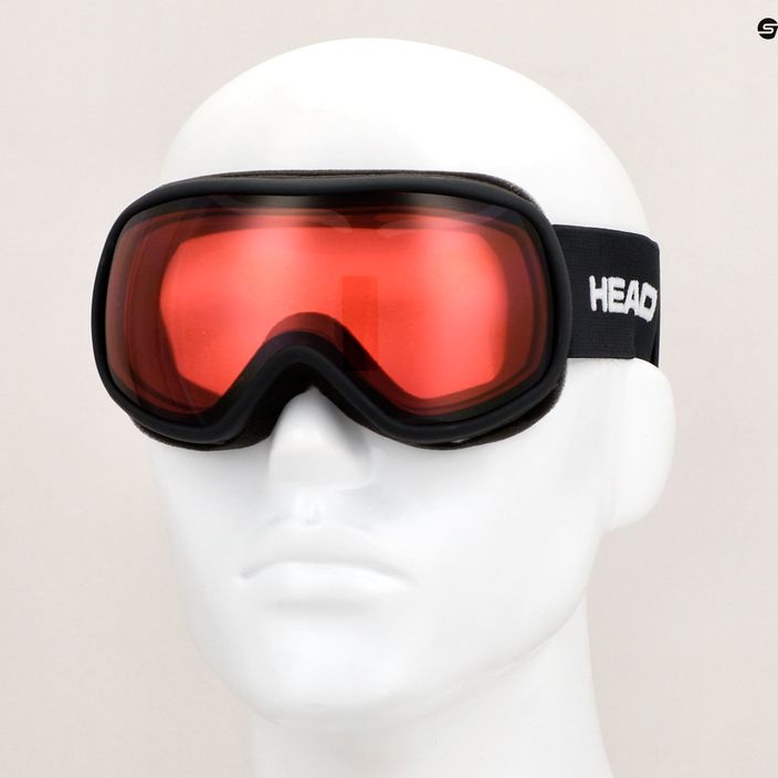Detské lyžiarske okuliare HEAD Ninja red/black 6