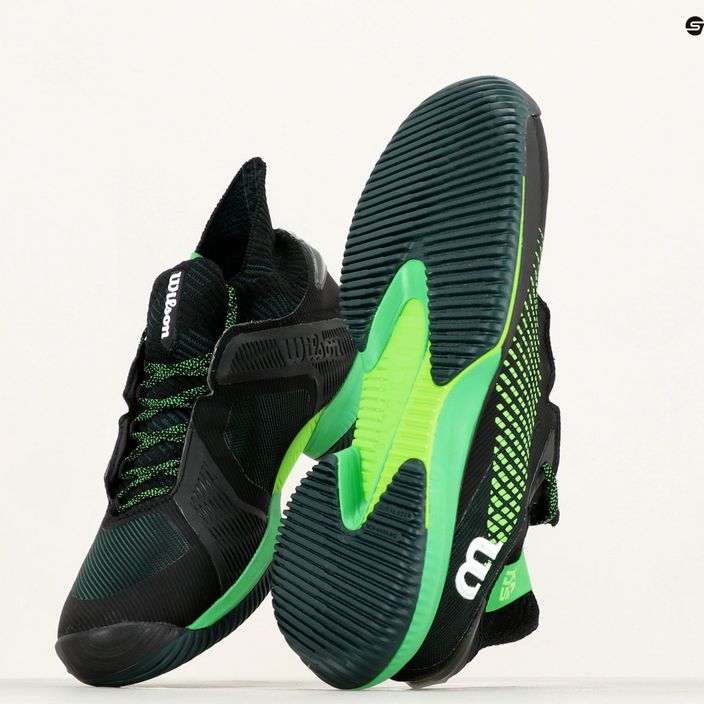 Pánska tenisová obuv Wilson Kaos Rapide STF black/green 9