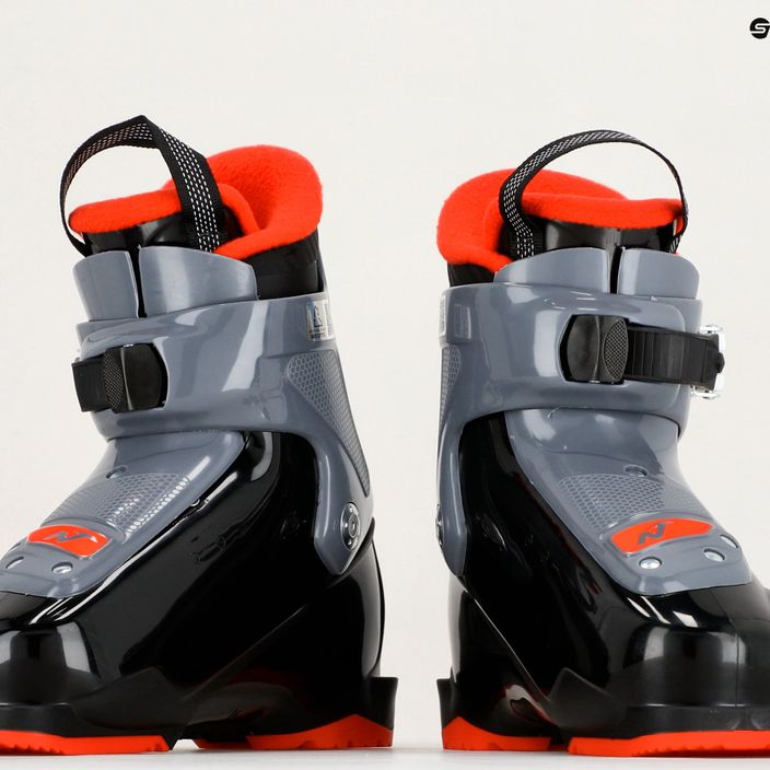 Detské lyžiarske topánky Nordica Speedmachine J1 black/anthracite/red 12