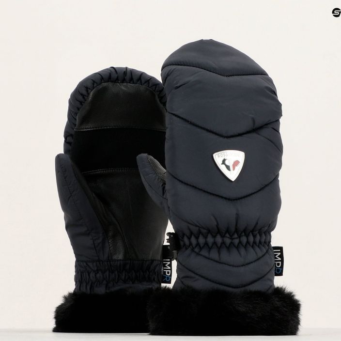 Dámske lyžiarske rukavice Rossignol Premium Impr M black 7