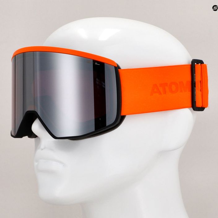 Lyžiarske okuliare Atomic Four Pro HD orange silver 8