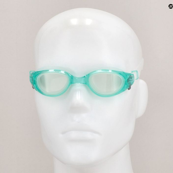Dámske plavecké okuliare TYR Special Ops 3.0 Femme Transition clear/mint 7