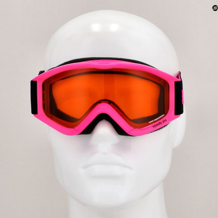 Lyžiarske okuliare UVEX Speedy Pro pink 55/3/819/90 7