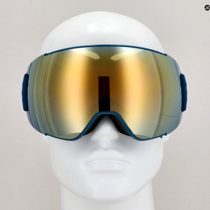 Lyžiarske okuliare HEAD Magnify 5K gold/petrol/orange 7