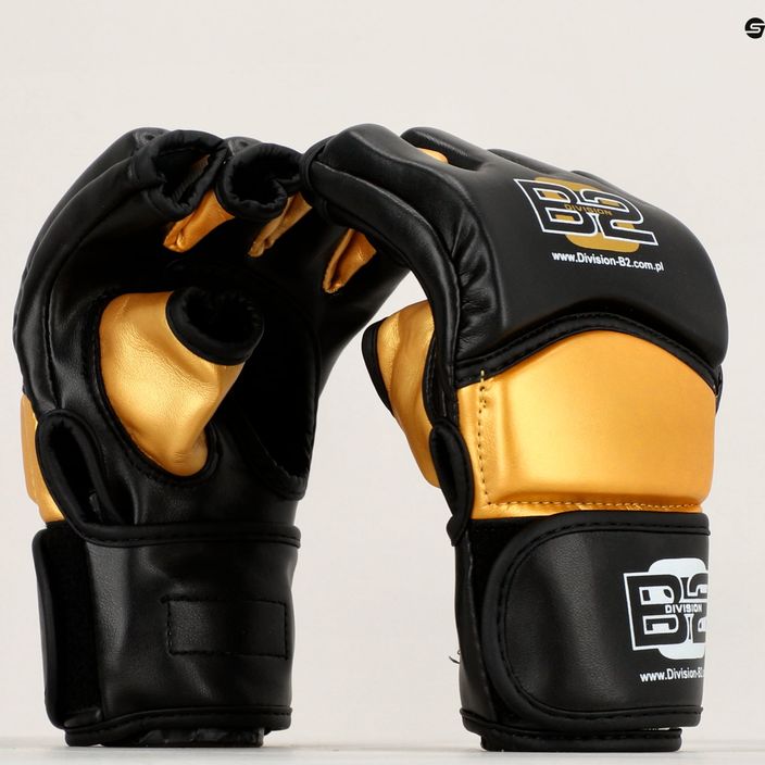 Grapplingové rukavice pre divíziu MMA B-2 čierne DIV-MMA04 6