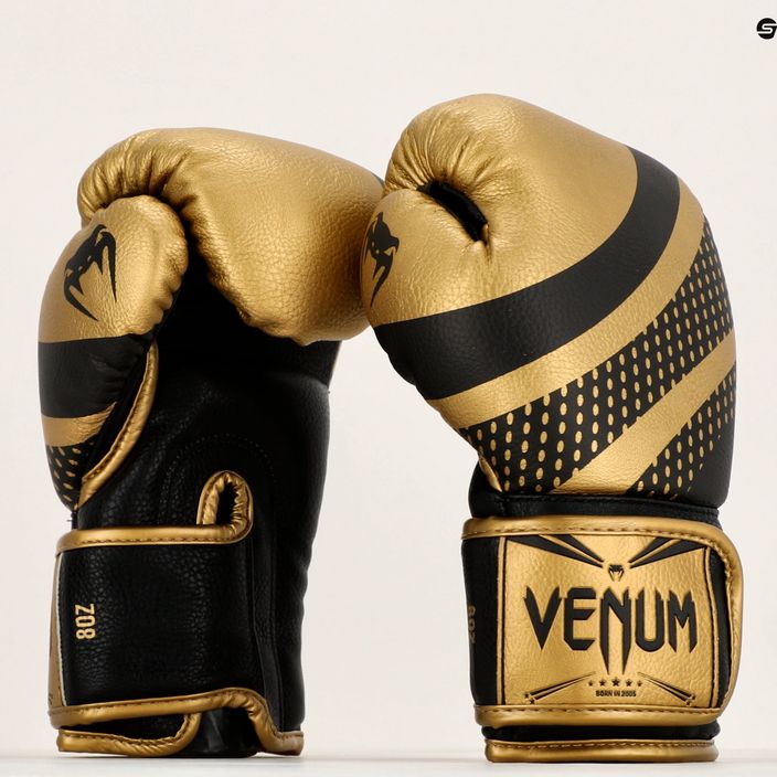 Boxerské rukavice Venum Lightning  zlaté/čierne 6