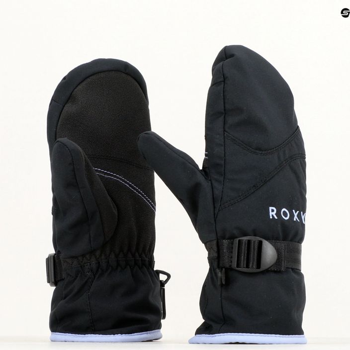 Detské snowboardové rukavice ROXY Solid Mitt Girl true black 4